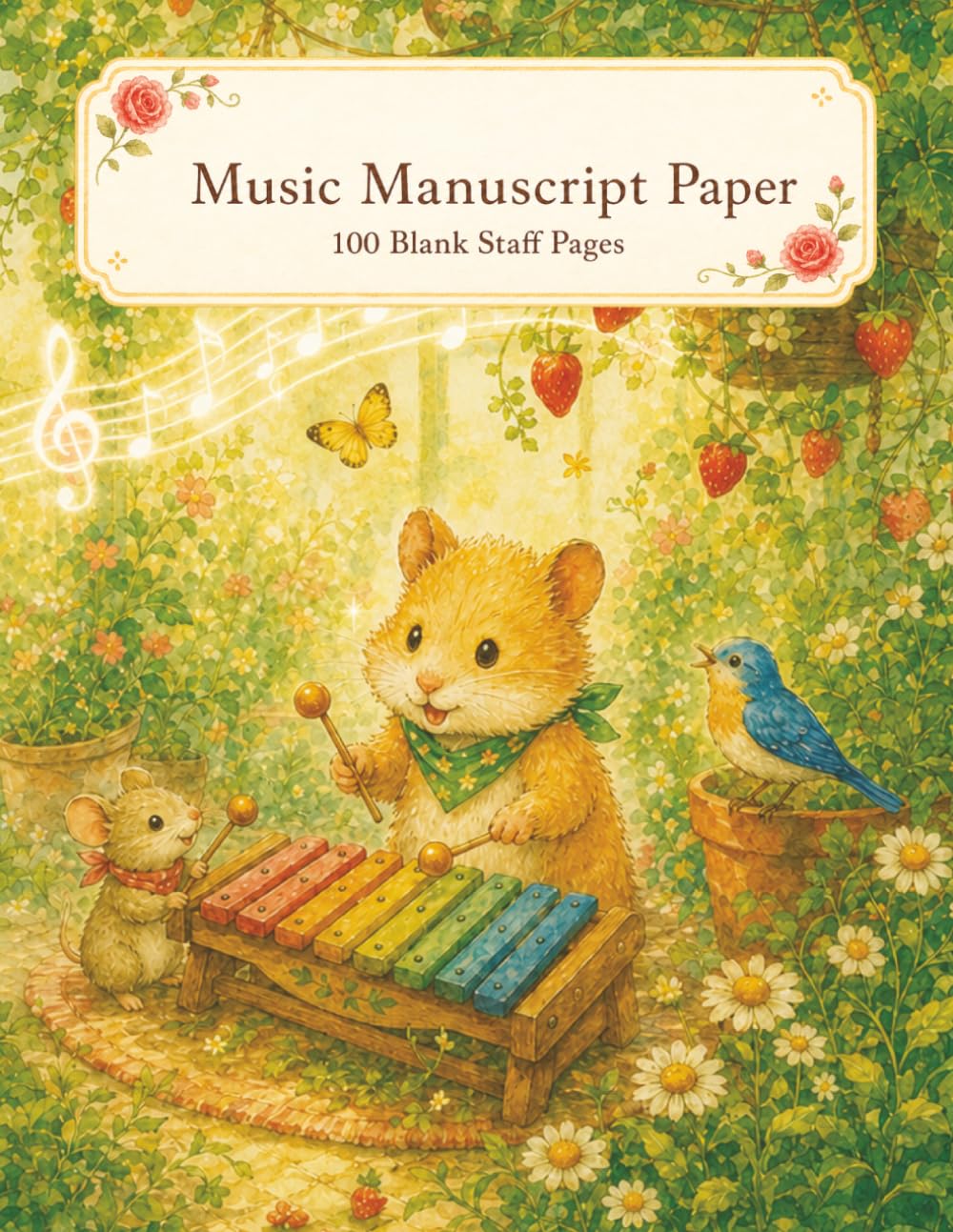 Garden Rat Theme music manuscript paper book